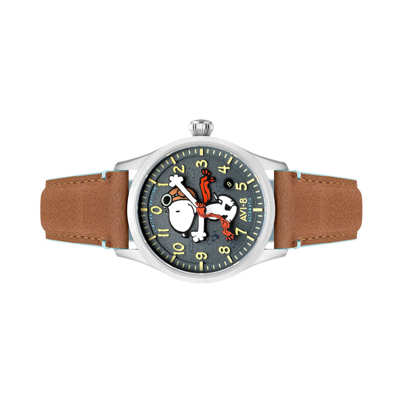 AVI-8 x Peanuts Flyboy Engineer Automatic Snoopy Flying Ace #AV-4133-03