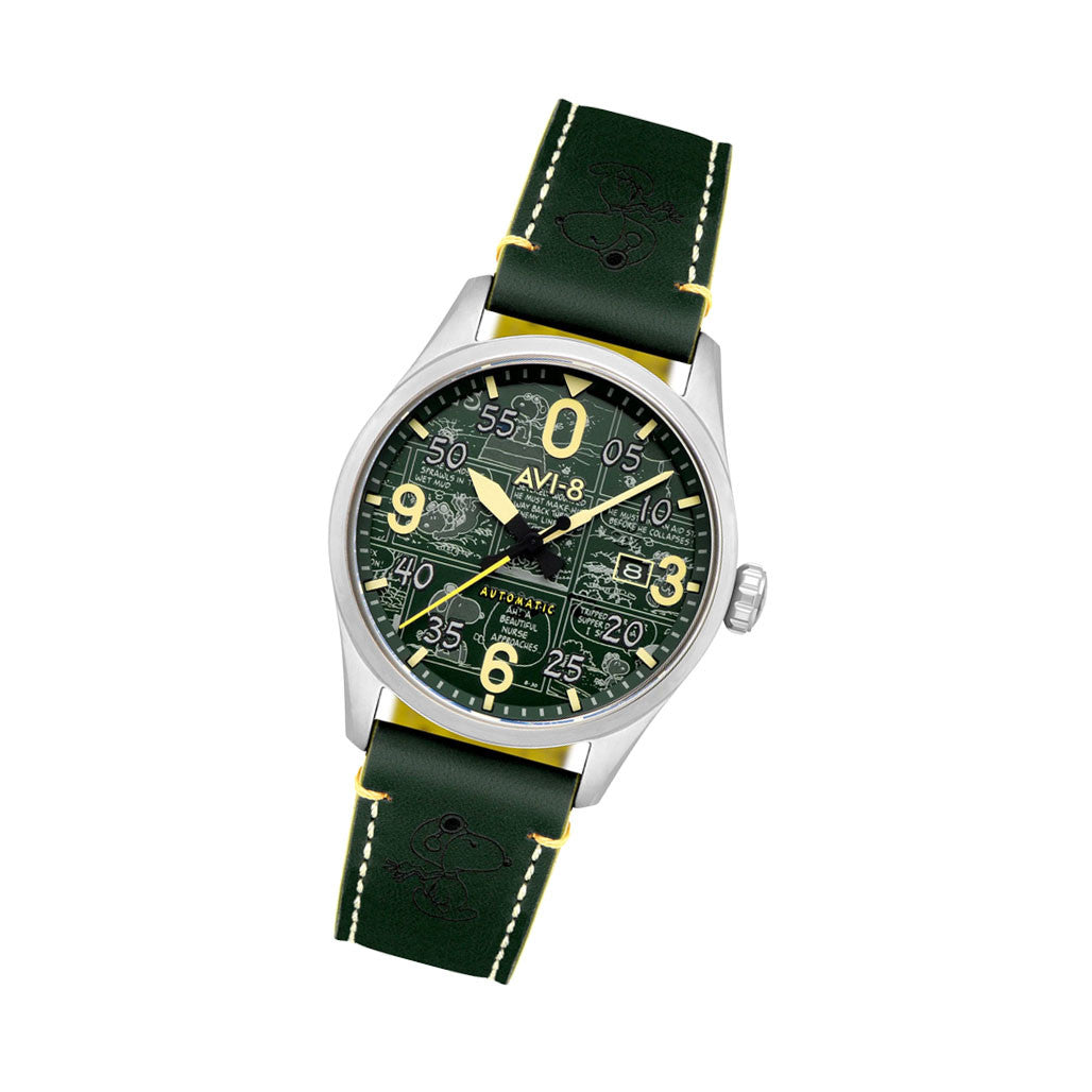 AVI-8 x Peanuts Spitfire Smith Automatic Snoopy Flying Ace #AV