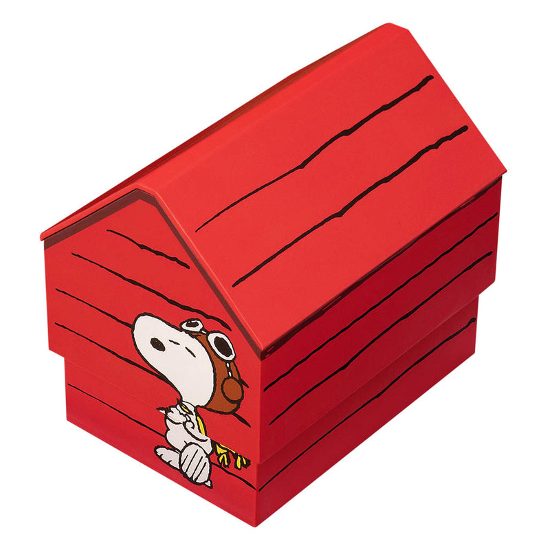 AVI-8 x Peanuts Snoopy Flying Ace GMT Automatic in Doghouse Red #AV-4136-01
