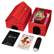 AVI-8 x Peanuts Snoopy Flying Ace GMT Automatic in Cream Brigade #AV-4136-03