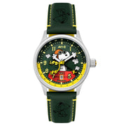 AVI-8 x Peanuts Snoopy Flying Ace GMT Automatic in Winter Green #AV-4136-04