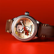 AVI-8 x Peanuts Flyboy Snoopy Flying Ace LE in Camel Brown #AV-4138-01