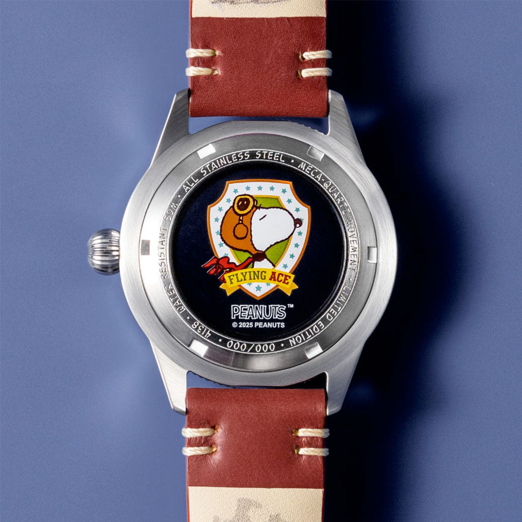 AVI-8 x Peanuts Flyboy Airmaster 40 Meca-Quartz Snoopy Flying Ace