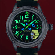 AVI-8 x Peanuts Flyboy Snoopy Flying Ace LE in Doghouse Green #AV-4139-01