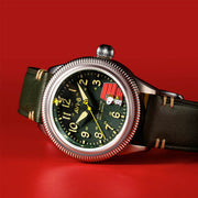 AVI-8 x Peanuts Flyboy Snoopy Flying Ace LE in Doghouse Green #AV-4139-01