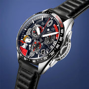 AVI-8 x Peanuts P-51 Mustang Blakeslee Chronograph Snoopy Flying Ace #AV-4140-01