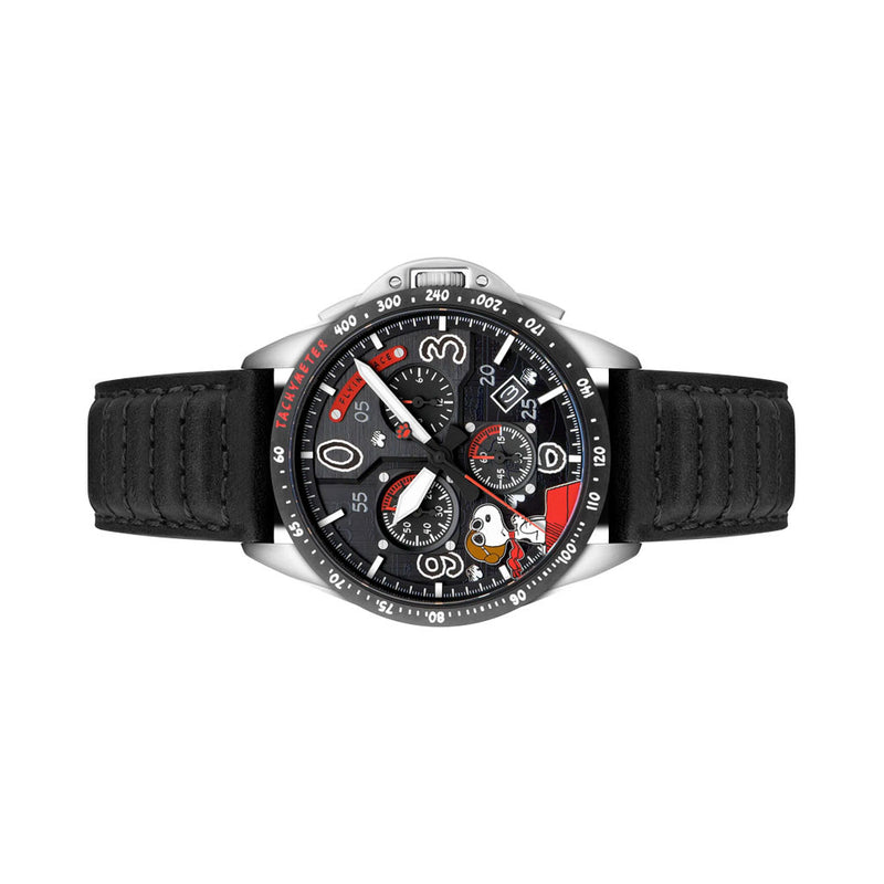 AVI-8 x Peanuts P-51 Mustang Blakeslee Chronograph Snoopy Flying Ace #AV-4140-01