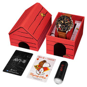 AVI-8 x Peanuts Blakeslee Snoopy Flying Ace LE in Biplane Brown #AV-4140-02