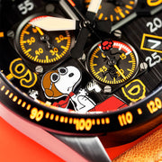 AVI-8 x Peanuts Blakeslee Snoopy Flying Ace LE in Biplane Brown #AV-4140-02