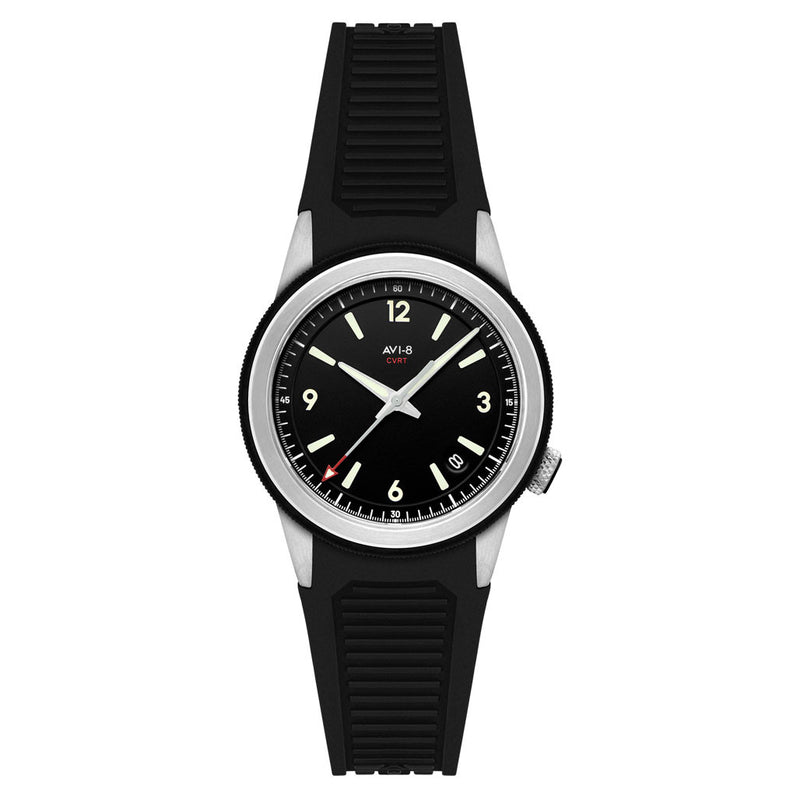 AVI-8 CVRT 3775A Automatic Hardened Steel Pilot Watch #AV-4141-01