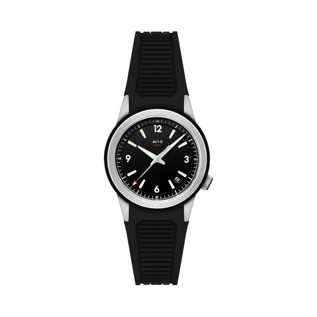 AVI-8 CVRT 3775A Automatic Hardened Steel Pilot Watch #AV-4141-01