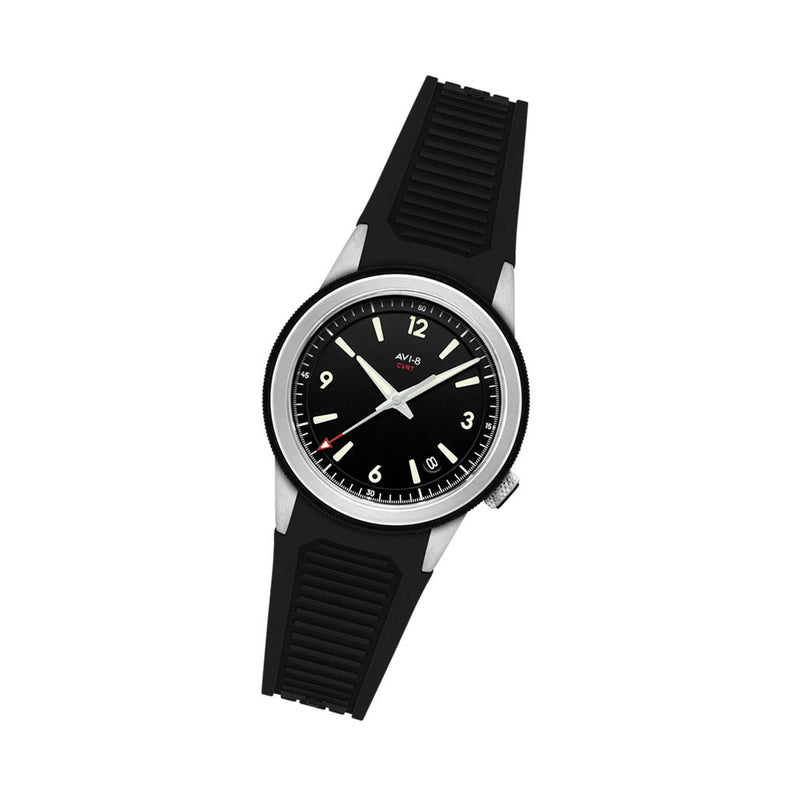 AVI-8 CVRT 3775A Automatic Hardened Steel Pilot Watch #AV-4141-01