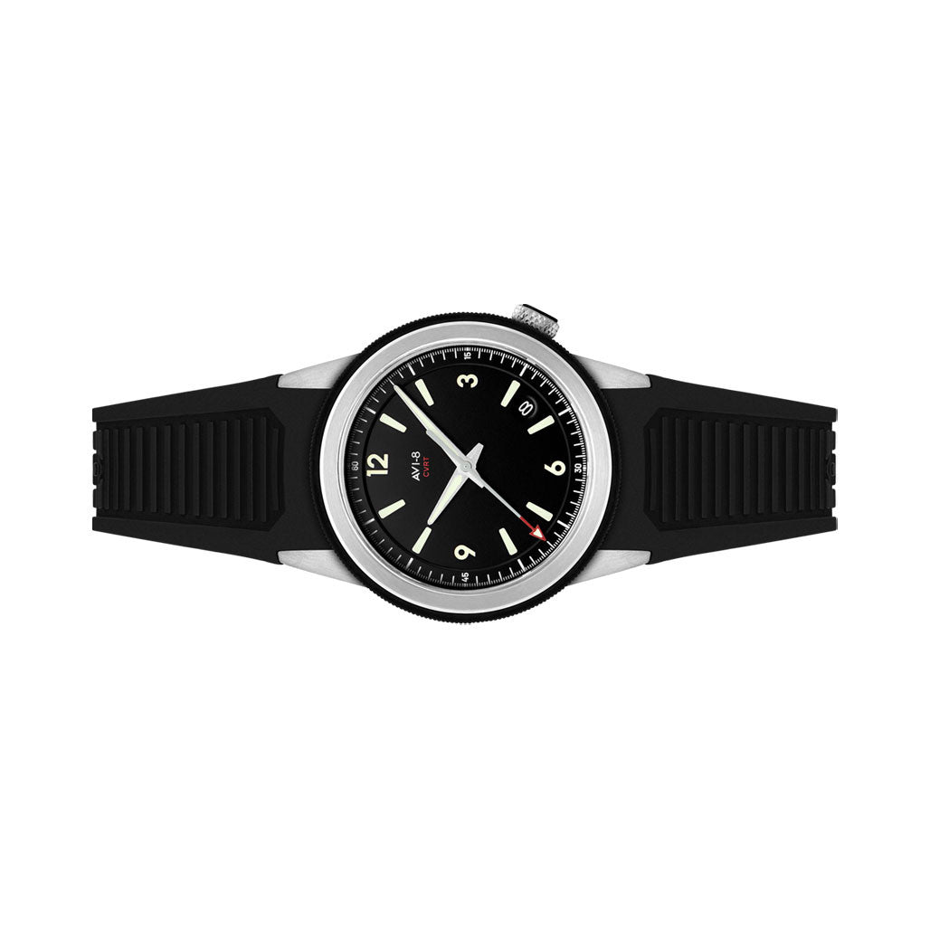 AVI-8 CVRT 3775A Automatic Hardened Steel Pilot Watch #AV-4141-01