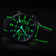 AVI-8 x Islander Limited Edition F-14 HUD Automatic with Gradient Charcoal Dial #AV-4142-LIW02