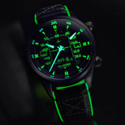 AVI-8 x Islander Limited Edition F-14 HUD Automatic with Gradient Charcoal Dial #AV-4142-LIW02