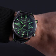 AVI-8 x Islander Limited Edition F-14 HUD Automatic with Gradient Charcoal Dial #AV-4142-LIW02