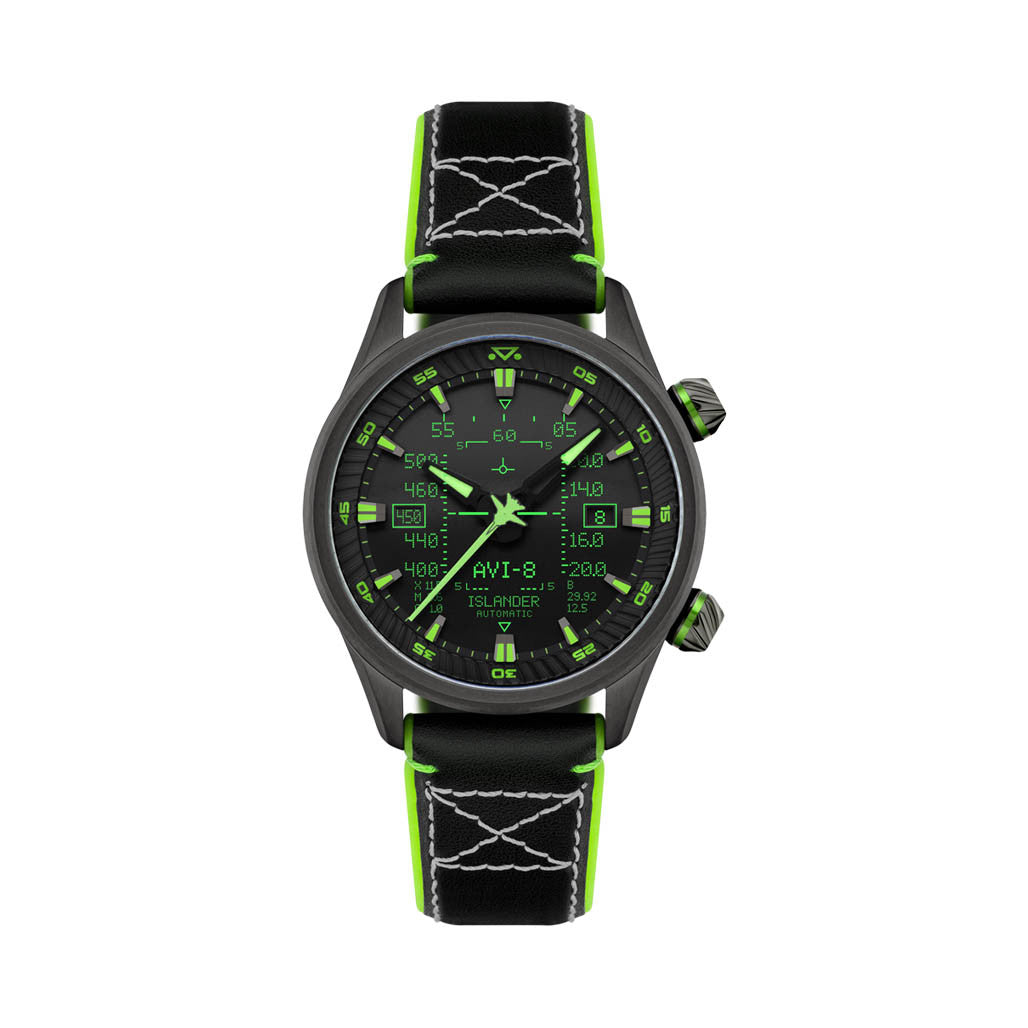 AVI-8 x Islander Limited Edition F14 HUD Automatic with Gradient