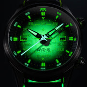 AVI-8 x Islander Limited Edition F-14 HUD Automatic with Night Vision Dial #AV-4142-LIW03