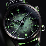 AVI-8 x Islander Limited Edition F-14 HUD Automatic with Night Vision Dial #AV-4142-LIW03