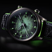 AVI-8 x Islander Limited Edition F-14 HUD Automatic with Night Vision Dial #AV-4142-LIW03