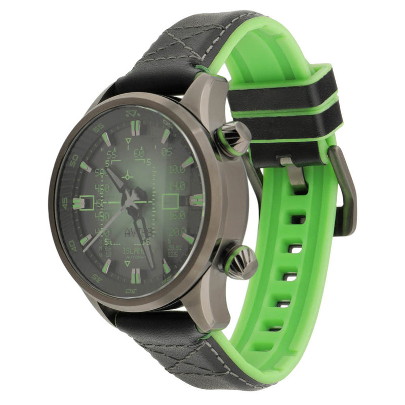 AVI-8 x Islander Limited Edition F-14 HUD Automatic with Night Vision Dial #AV-4142-LIW03