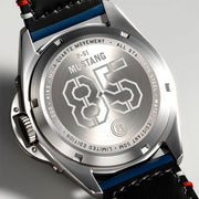 AVI-8 P-51 Mustang 85th Anniversary Slipstream Silver Watch #AV-4143-01