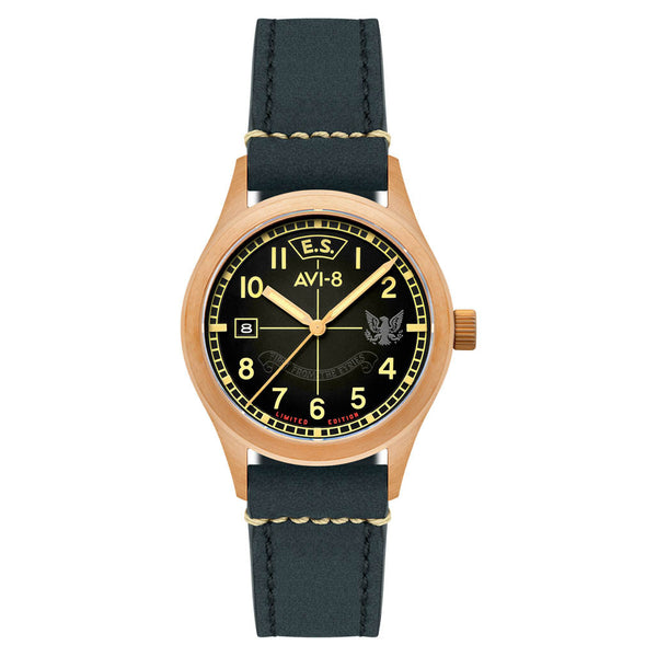 AVI-8 Flyboy Eagle Squadron Bronze LE Gravesend Watch #AV-4145-01