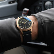 AVI-8 Flyboy Eagle Squadron Bronze LE Gravesend Watch #AV-4145-01
