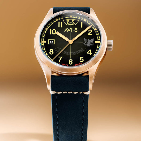 AVI-8 Flyboy Eagle Squadron Bronze LE Gravesend Watch #AV-4145-01