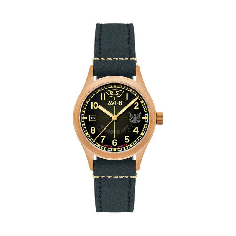 AVI-8 Flyboy Eagle Squadron Bronze LE Gravesend Watch #AV-4145-01