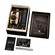 AVI-8 Flyboy Eagle Squadron Bronze LE Southend Watch #AV-4145-02
