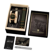 AVI-8 Flyboy Eagle Squadron Bronze Coltishall Watch #AV-4145-03
