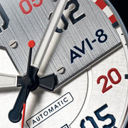 AVI-8 P-51 Mustang 85th Anniversary Steel Ascent Watch #AV-4146-01