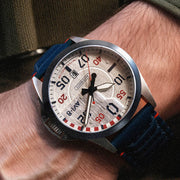 AVI-8 P-51 Mustang 85th Anniversary Steel Ascent Watch #AV-4146-01
