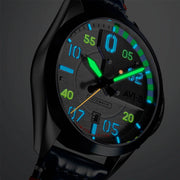 AVI-8 P-51 Mustang 85th Anniversary Steel Ascent Watch #AV-4146-01