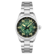 AVI-8 Spitfire Type 300 Automatic with Tarmac Tracker Green Dial #AV-4147-22