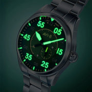 AVI-8 Spitfire Type 300 Automatic with Tarmac Tracker Green Dial #AV-4147-22