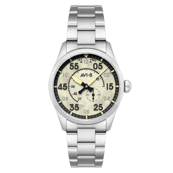 AVI-8 Spitfire Type 300 Automatic with Tarmac Tracker Green Dial #AV-4147-33