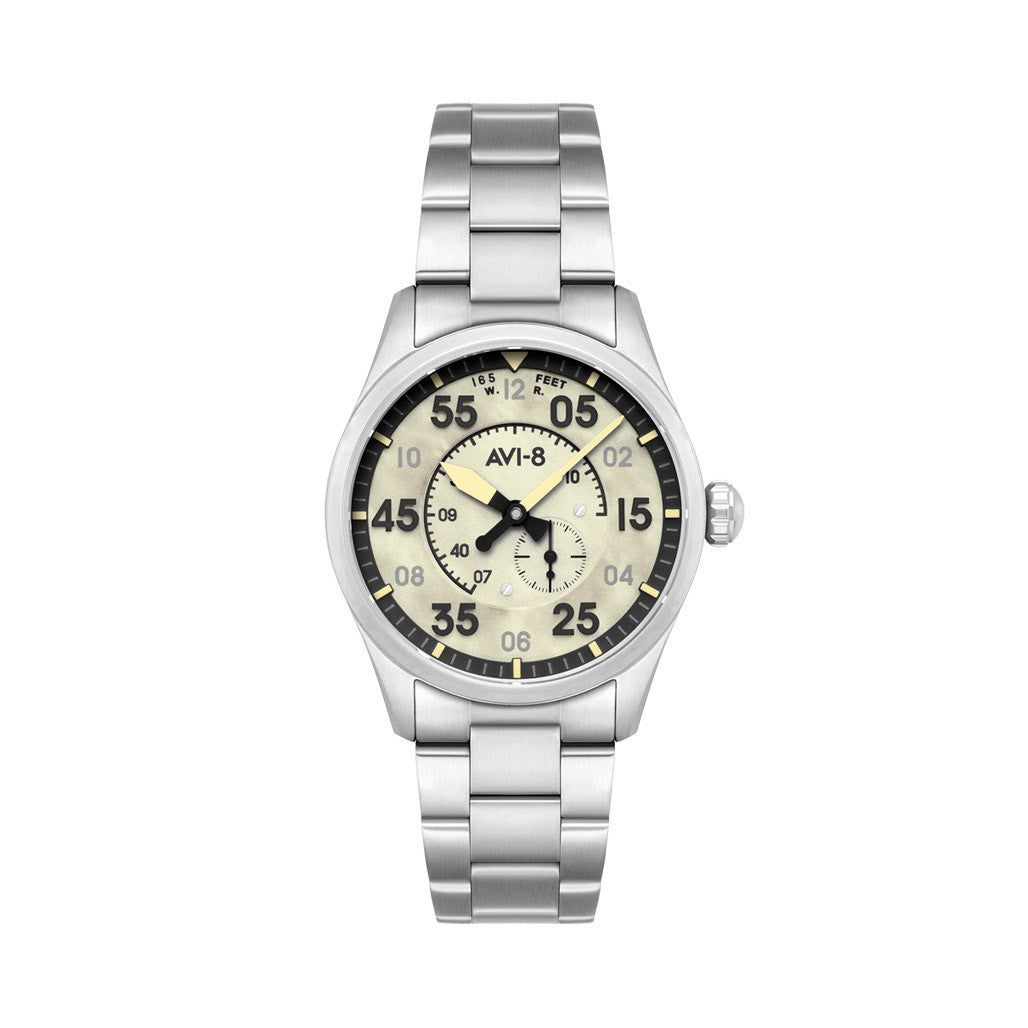 AVI-8 Spitfire Type 300 Automatic with Tarmac Tracker Green Dial