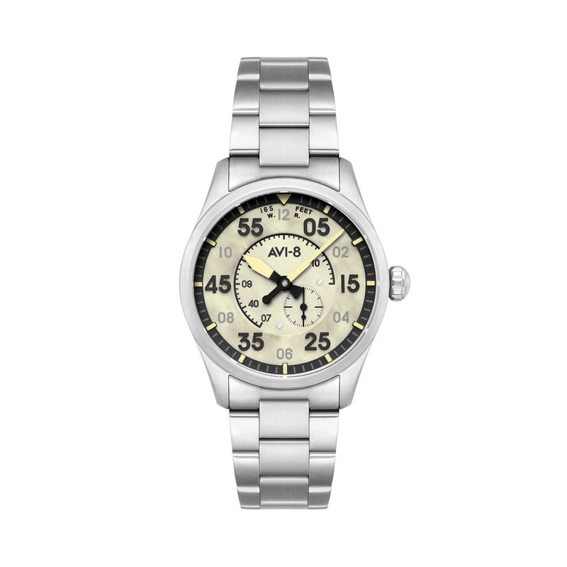 AVI-8 Spitfire Type 300 Automatic with Tarmac Tracker Green Dial #AV-4147-33