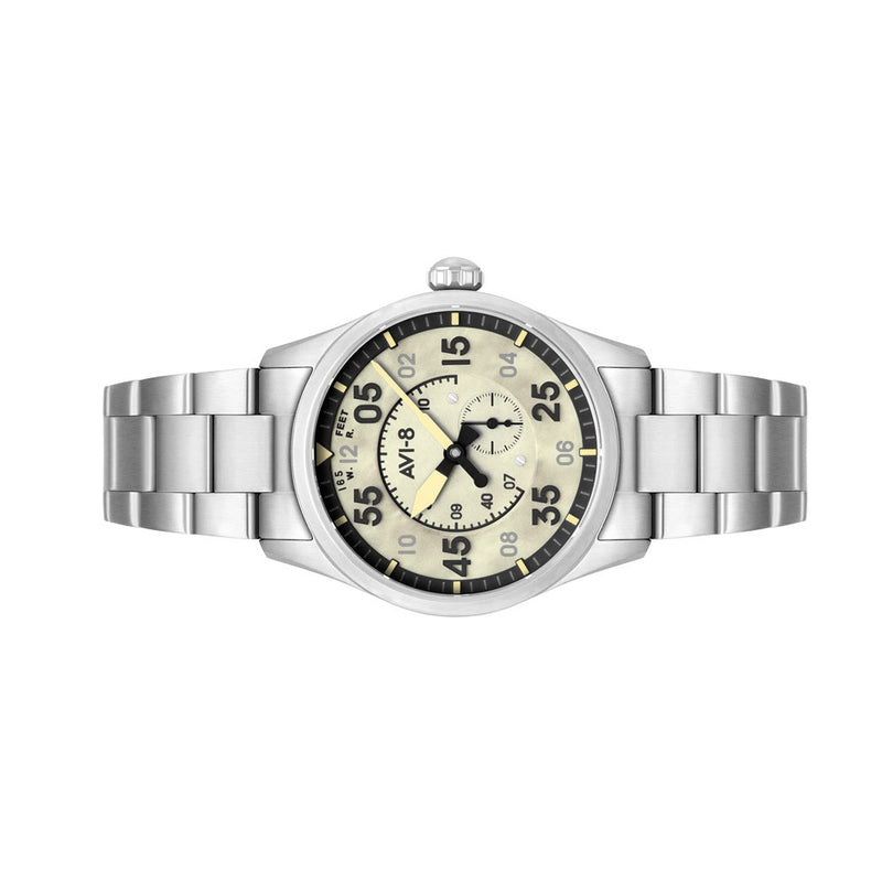 AVI-8 Spitfire Type 300 Automatic with Tarmac Tracker Green Dial #AV-4147-33