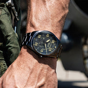 AVI-8 Spitfire Type 300 Automatic with Black Eclipse Display Dial #AV-4147-44