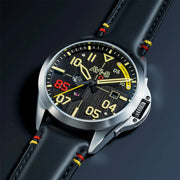 AVI-8 Patriot P-51 Mustang Tuskegee Airman 85th Anniversary LE Watch #AV-4148-01