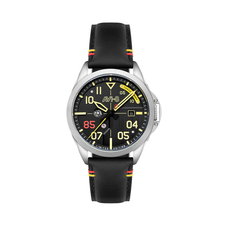 AVI-8 Patriot P-51 Mustang Tuskegee Airman 85th Anniversary LE Watch #AV-4148-01