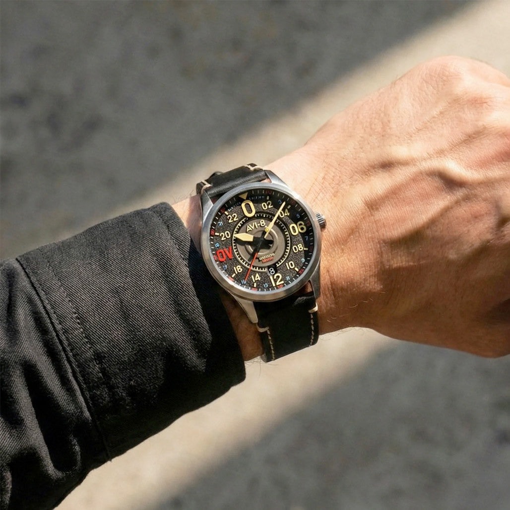 AVI-8 N3200 Imperial War Museums 24 Hour Automatic LE Watch #AV