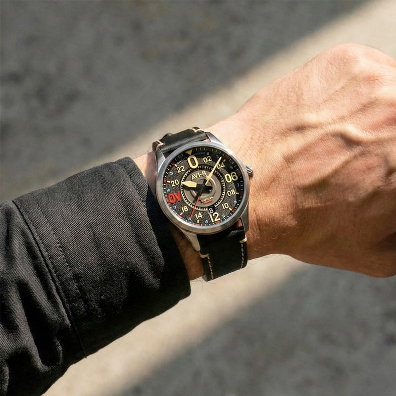 AVI-8 N3200 Imperial War Museums 24 Hour Automatic LE Watch #AV-4149-01