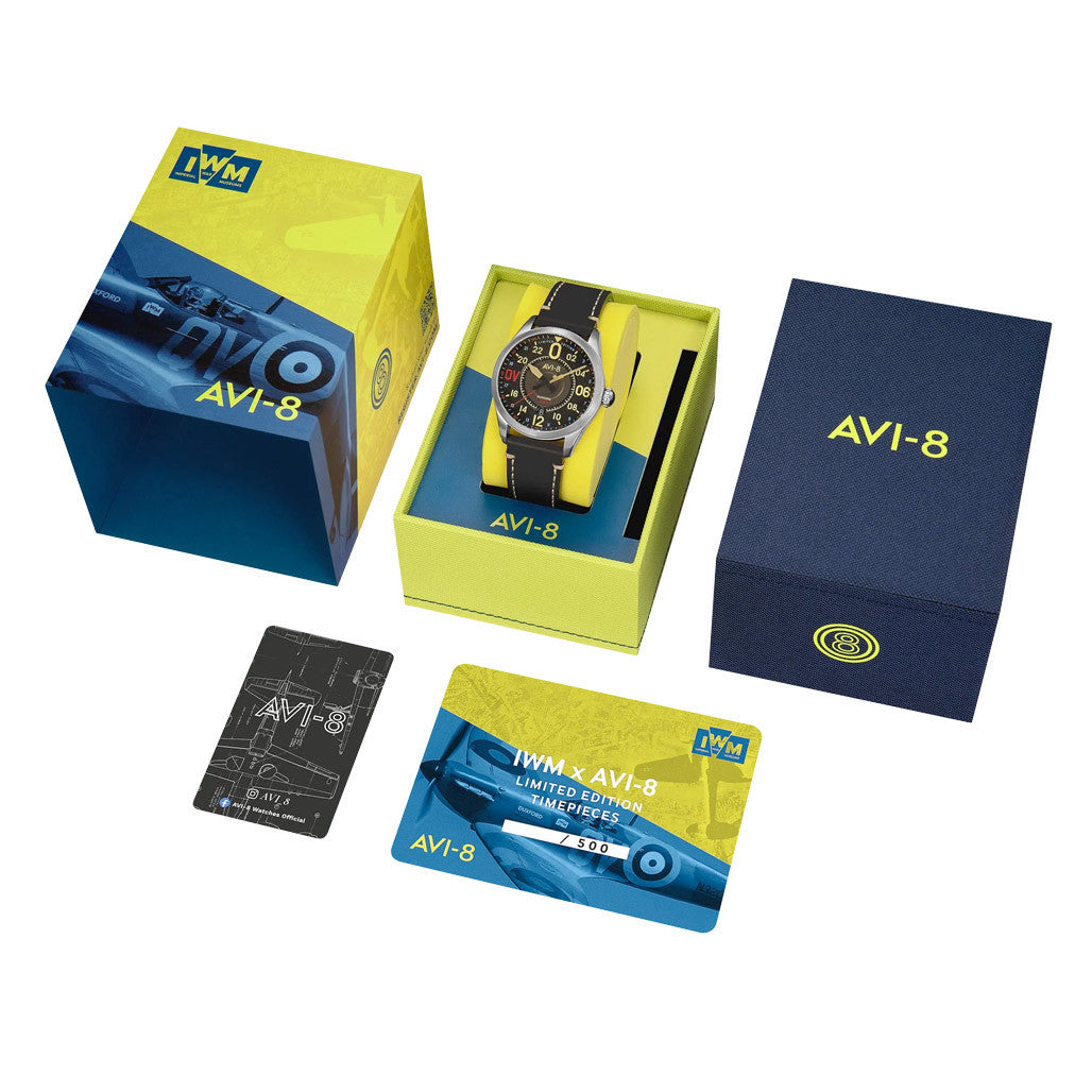 AVI-8 N3200 Imperial War Museums 24 Hour Automatic LE Watch #AV