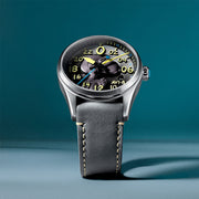 AVI-8 Peanuts Snoopy Flying Ace 24 LE Watch in Charcoal Grey #AV-4150-01