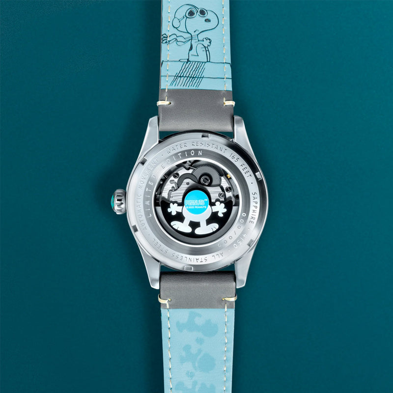 AVI-8 Peanuts Snoopy Flying Ace 24 LE Watch in Charcoal Grey #AV-4150-01