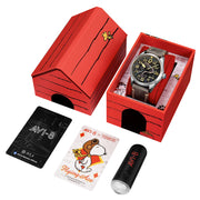 AVI-8 Peanuts Snoopy Flying Ace 24 LE Watch in Charcoal Grey #AV-4150-01